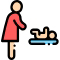 Changing diapers