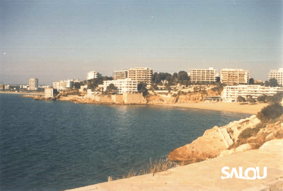 Platja de Capellans. Anys 80