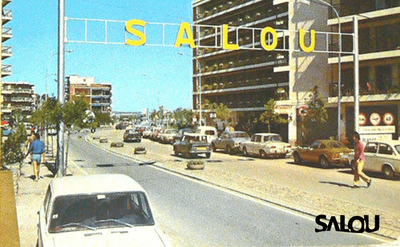 Salou. A prop de Plaça Venus Anys 70