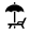 Anmietung von Liegen und Sonnenschirmen