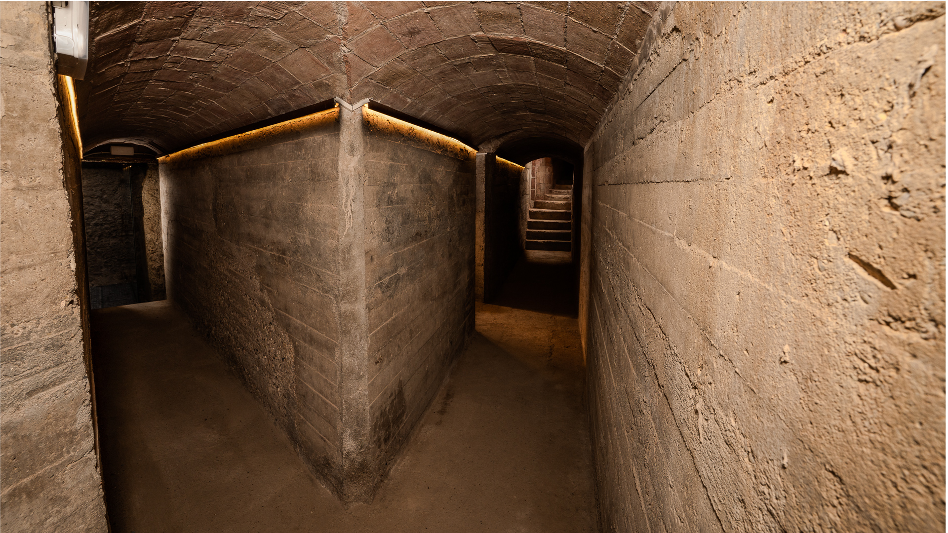 Interior view of the machine-gun emplacements (2025). Salou Tourism Board