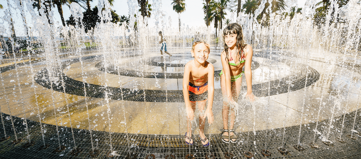 Live the fountains