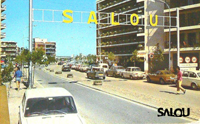 Salou. Cerca de Plaza Venus Años 70