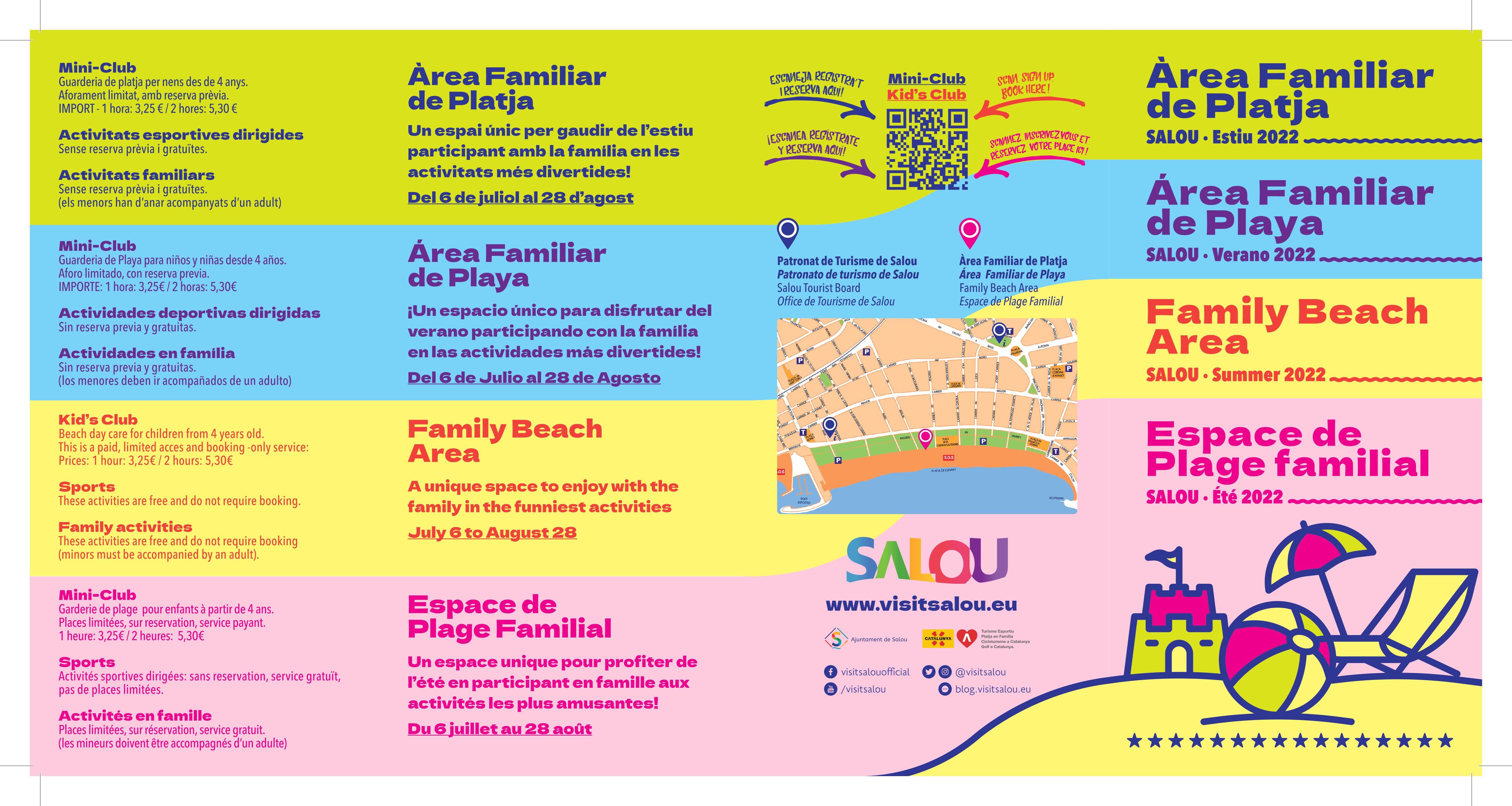 area familiar platja 2022