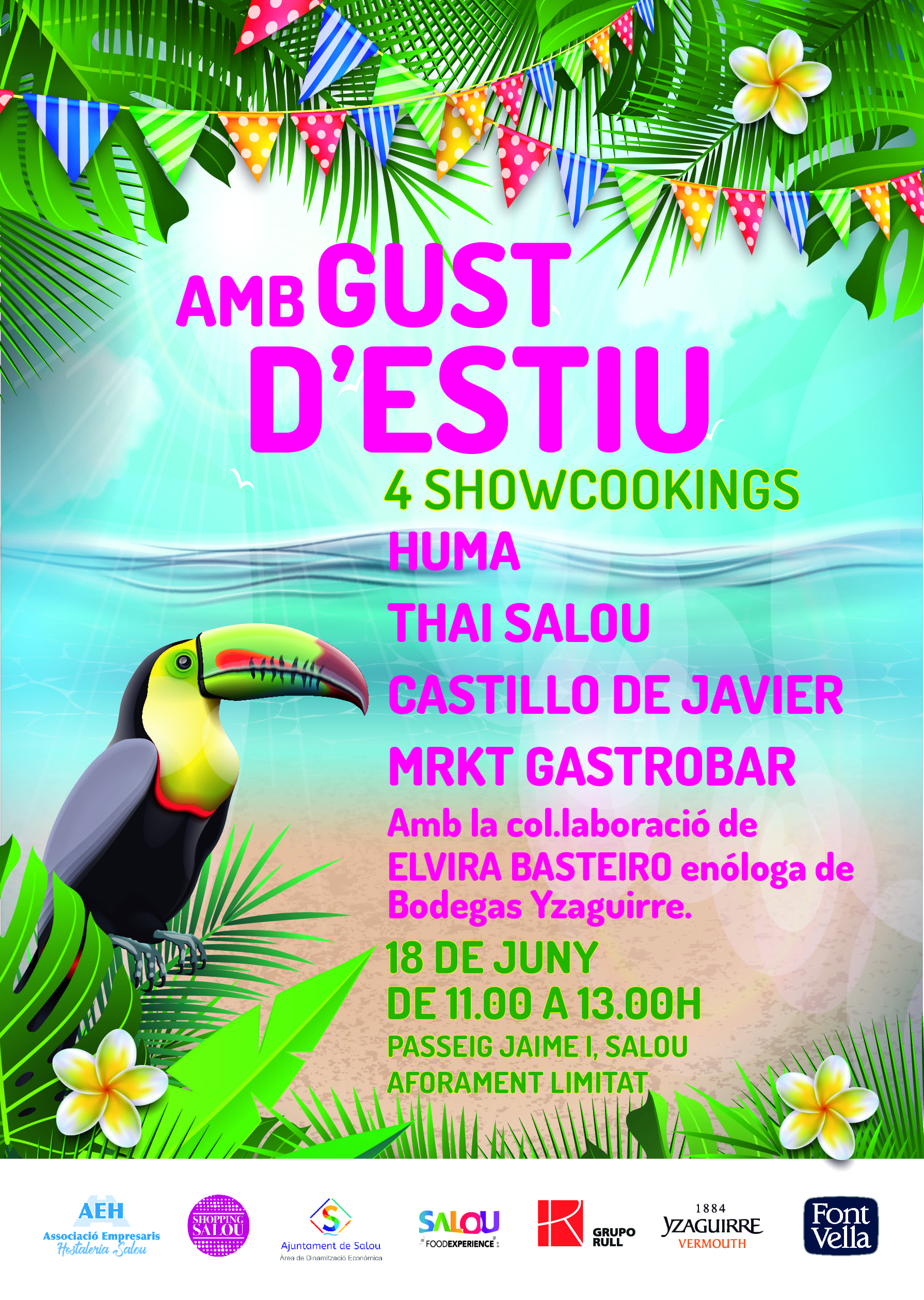 Cartell Amb gust d'estiu 2023
