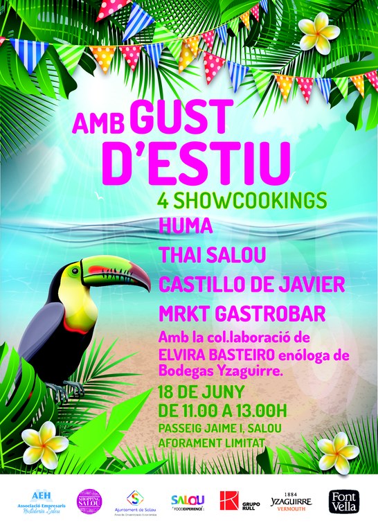 Cartell Amb gust d'estiu 2023