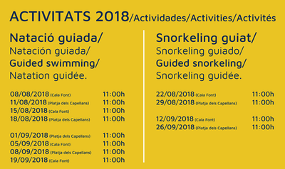 Horaris Vies Braves (08-09 / 2018) FINAL