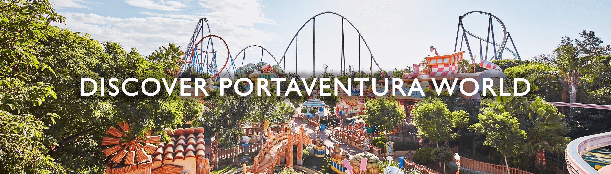 PortAventura (panoràmica Sésamo) Banner ENG