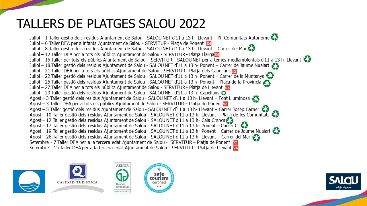 tallers platja 2022