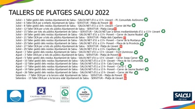 tallers platja 2022