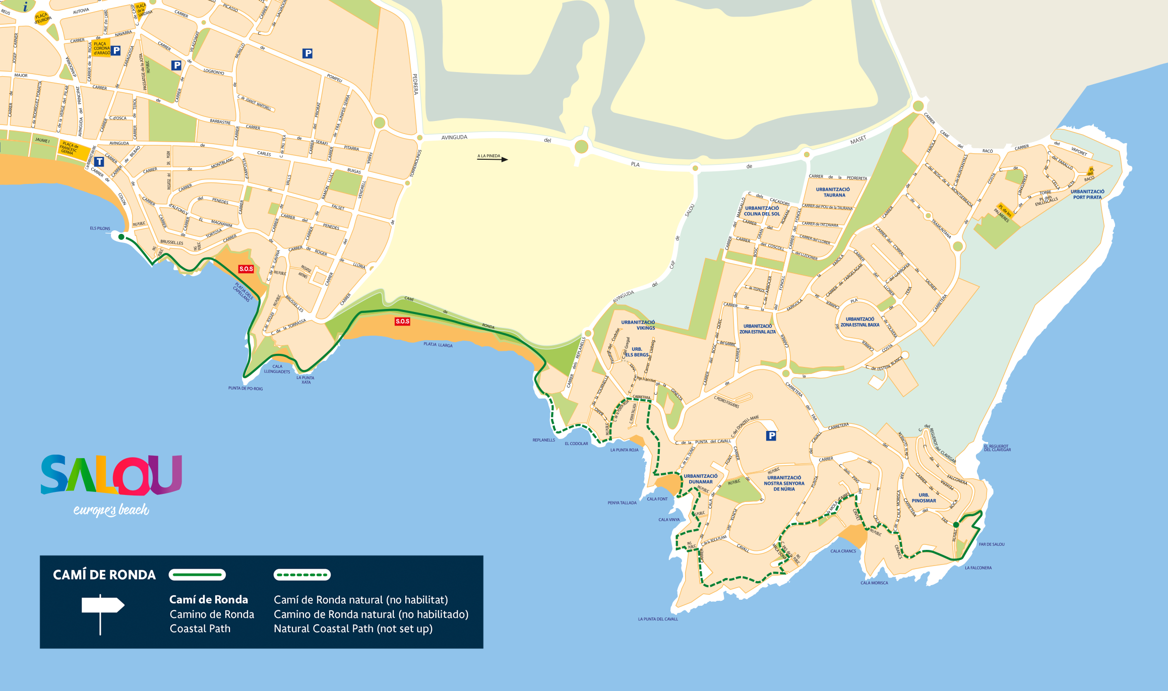 Senderismo en Salou: Camino de Ronda (Camí Ronda)- Tarragona - Foro Cataluña