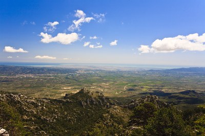 Vue panoramique des Terres de l’Èbre