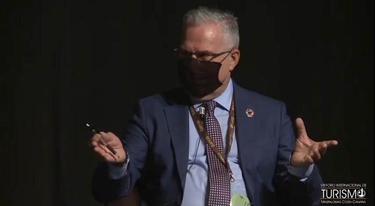 El alcalde de Salou participa en el VIII Foro Internacional de Turismo Maspalomas Costa Canaria, con una ponencia sobre la resiliencia frente a los nuevos desafíos del sector turístico