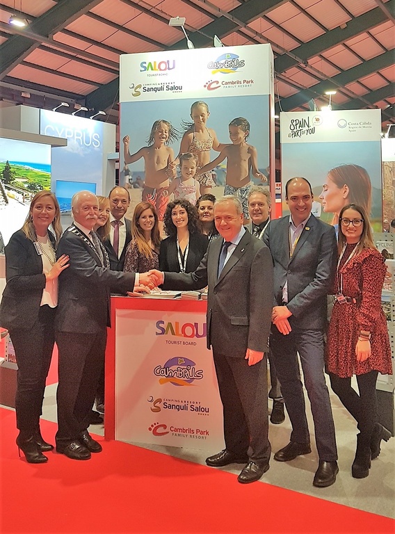 Los Patronatos de Turismo de Salou y Cambrils, juntos en la feria Holiday World Show de Dublín