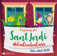 Salou invita a engalanar los balcones de las casas con rosas y dragones, para celebrar la Diada de Sant Jordi