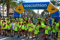 La Sosciathlon a Salou aconsegueix més de 1.600 participants i recull 22.000 euros