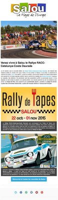 Venez vivre à Salou le RallyeRACC Catalunya-CostaDaurada